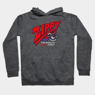 Zippy - The World's Fastest Koala (Asphalt) Hoodie